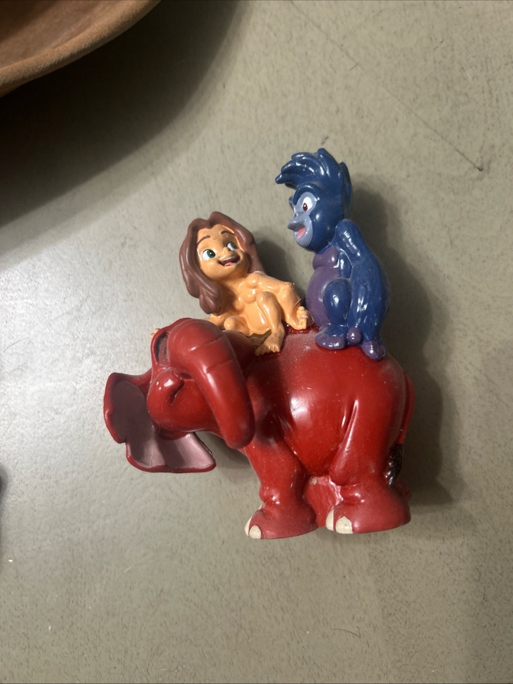 Burroughs and Disney Tarzan Figurine Solid PVC Elephant Tantor Gorilla Kala